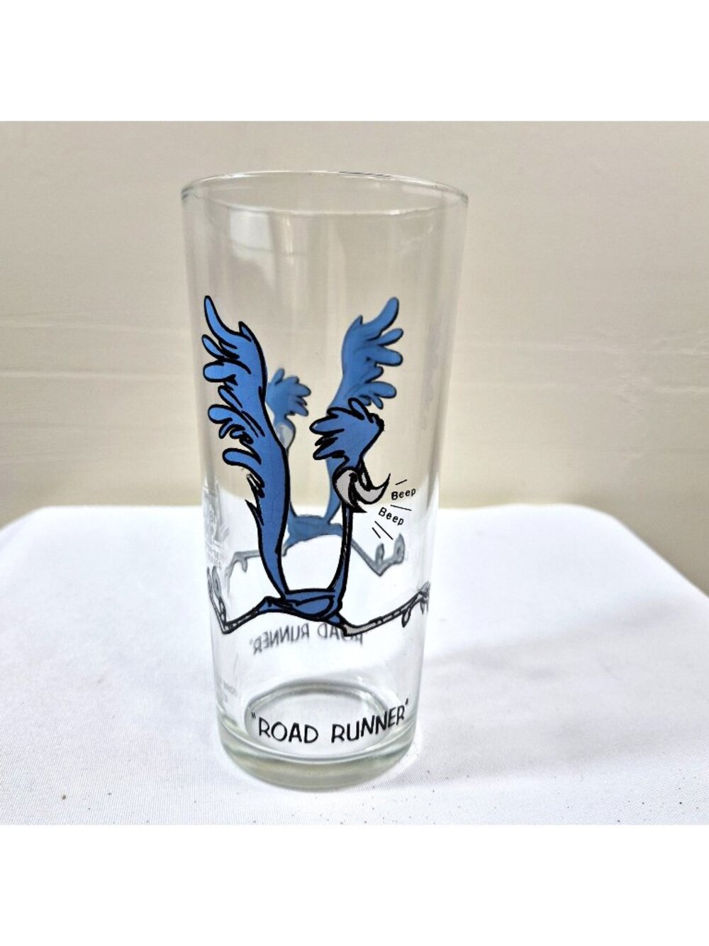 Vintage 1973 Pepsi Collector Series Roadrunner Warner Bros Drinking Glass